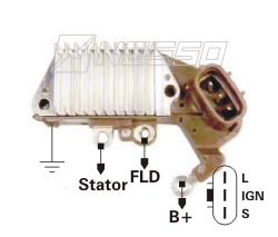 RNN007100 - REG.NIPPONDENSO TOYOTA-HILLUX